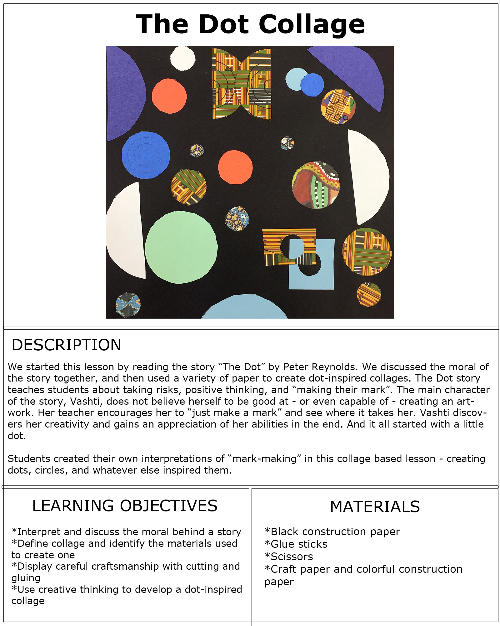 Second Grade - dotcollage