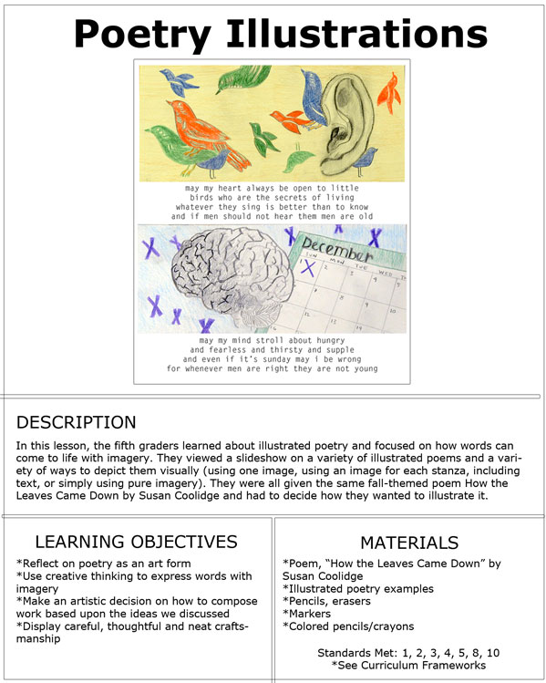 Fifth Grade - poetry