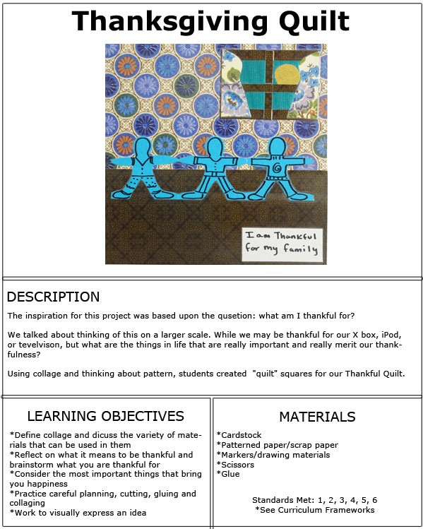 Third Grade - quilt