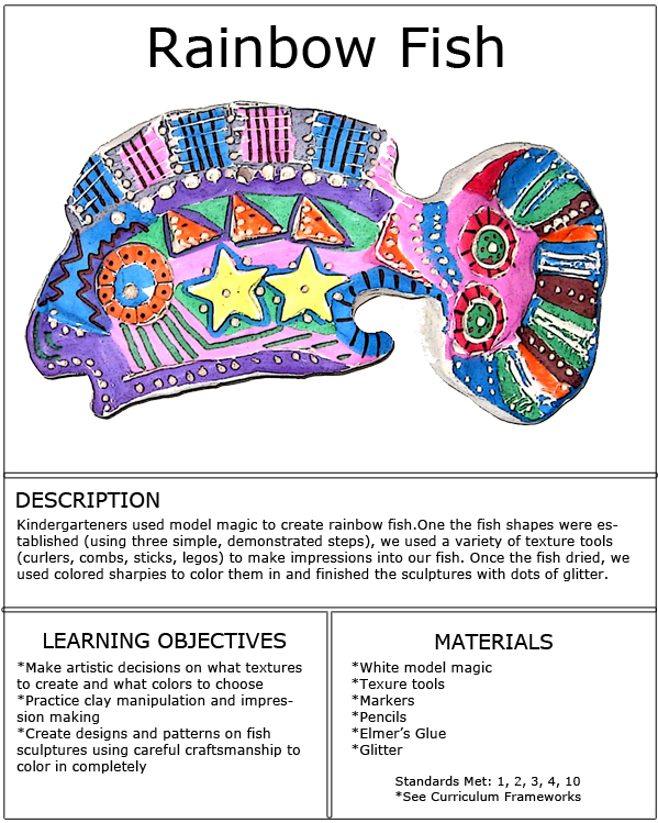 First Grade - rainfish