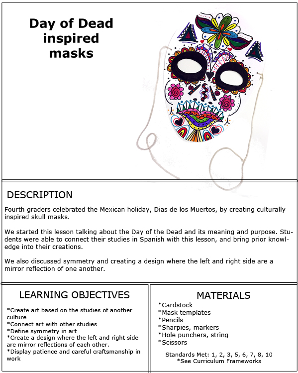 Fourth Grade - skull