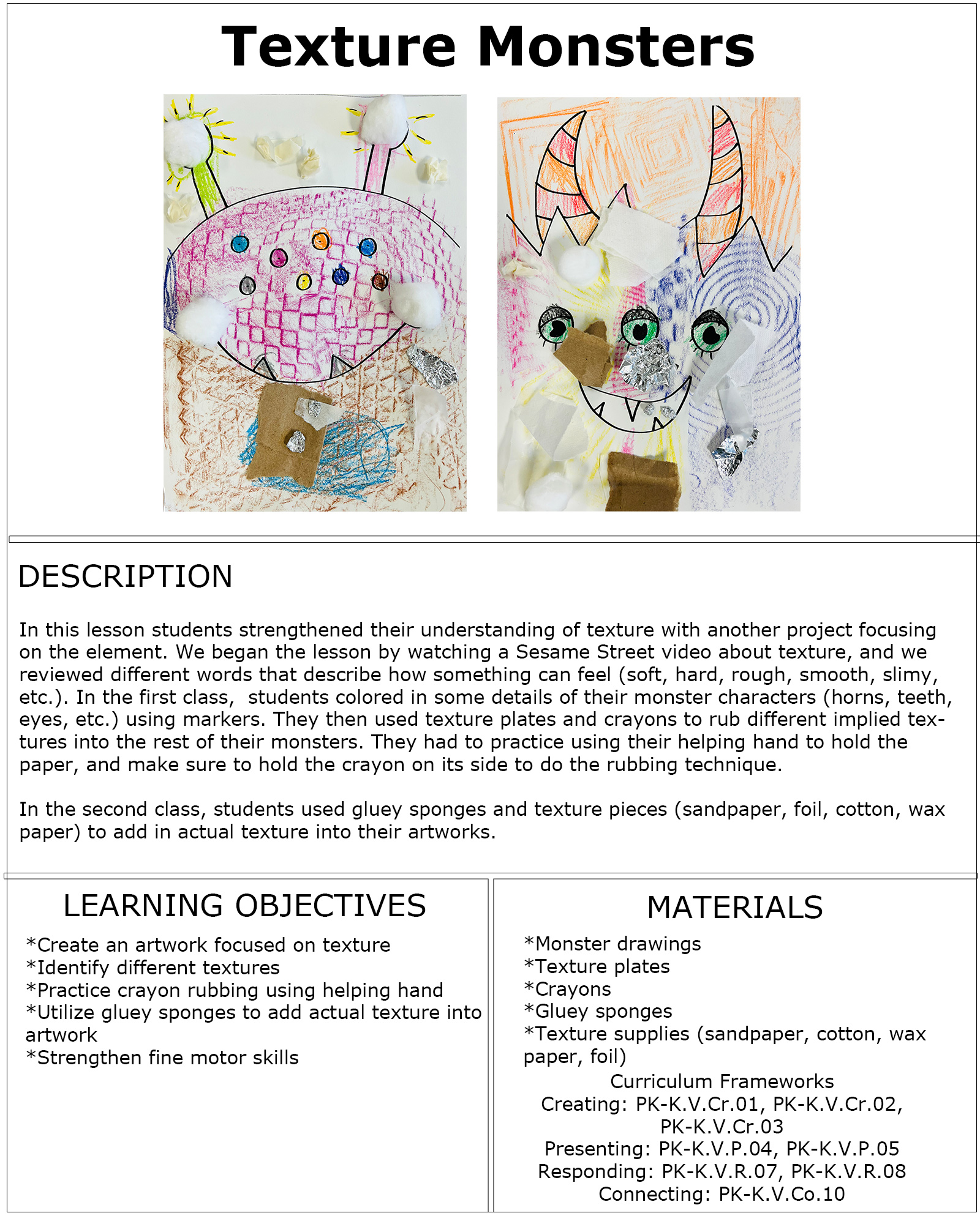 Kindergarten- texture